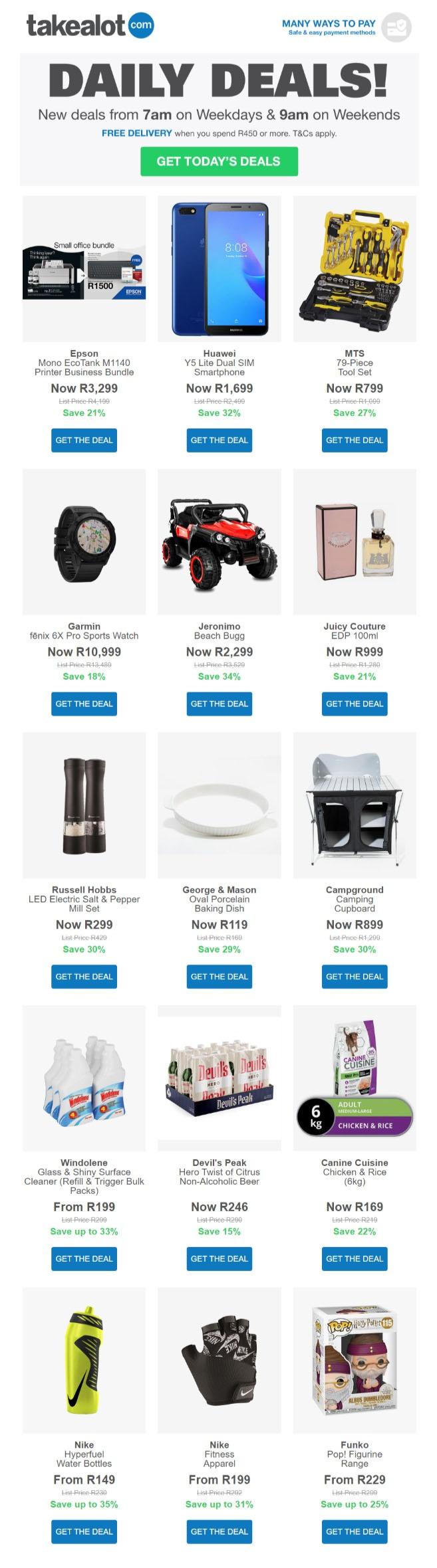 takealot daily deals toys