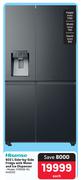 Hisense 602Ltr Side-By-Side Fridge With Water And Ice Dispenser H780SB-IDL 442533