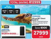 Samsung 215cm (85") Smart QLED TV QA85Q60DAKXXA