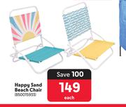 Happy Sand Beach Chair 850015933-Each