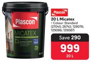 Plascon Micatex-20Ltr 