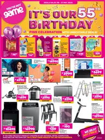 Game Zambia : It's Our 55th Birthday Celebration (08 May - 21 May 2025)