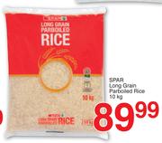 SPAR Long Grain Parboiled Rice-10kg
