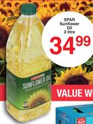 SPAR Sunflower Oil-2Ltr