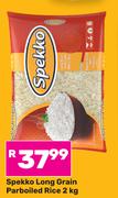 Spekko Long Grain Parboiled Rice-2Kg