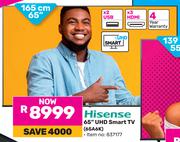 Hisense 165cm (65") UHD Smart TV 65A6K