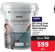 Promac Easy Coat Plaster Primer (Water Based)-20Ltr