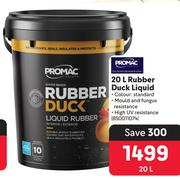 Promac Rubber Duck Liquid-20Ltr