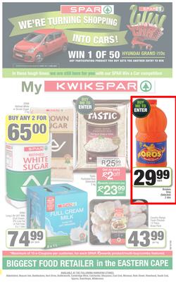 SPAR KWIKSPAR EASTERN CAPE : My Kwikspar (26 May - 7 June 2020), page 1