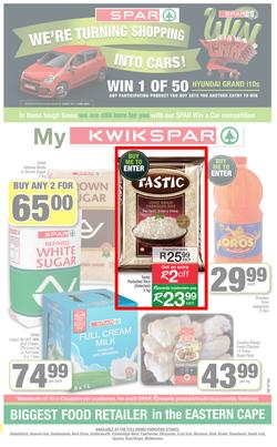 SPAR KWIKSPAR EASTERN CAPE : My Kwikspar (26 May - 7 June 2020), page 1