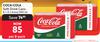 Coca Cola Soft Drink Cans-6 x 2 x 300ml