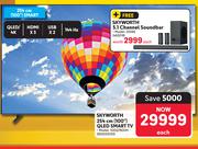 Skyworth 254cm(100") QLED Smart TV 100Q7800H 850032033 Free Skyworth 5.1 Ch Soundbar SS586 463018