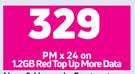 2 x Samsung Galaxy A04 Smartphone-On 1.2GB Red Top Up More Data + On Promo 70