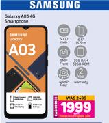 Samsung Galaxy A03 4G Smartphone-Each
