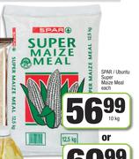 Spar/Ubuntu Super Maize Meal-10Kg Each
