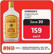 Gordon's London Dry Gin-750ml