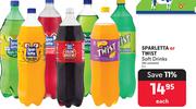 Sparletta Twist Soft Drinks ( All Variants)-For 2Ltr Each