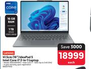 Lenovo 16"(41.5cm) Idea Pad 5 Intel Core i7 2-In-1 Laptop 83DU004AFU