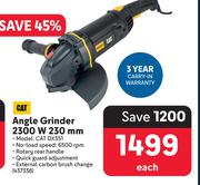 CAT Angle Grinder 2300W 230mm CATDX351