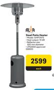 Alva Steel Patio Heater GHP17HTS-Each