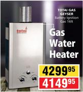 Totai Gas Geyser 16Ltr