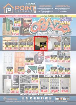 Point Hardware : Crazy Deals (20 October - 3 November 2021), page 1