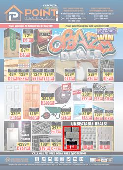 Point Hardware : Crazy Deals (20 October - 3 November 2021), page 1