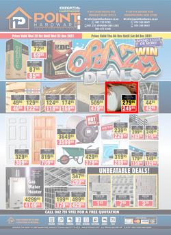 Point Hardware : Crazy Deals (20 October - 3 November 2021), page 1