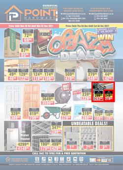 Point Hardware : Crazy Deals (4 November - 4 December 2021), page 1
