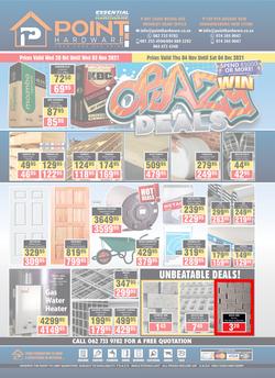 Point Hardware : Crazy Deals (20 October - 3 November 2021), page 1