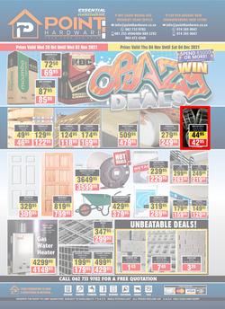 Point Hardware : Crazy Deals (20 October - 3 November 2021), page 1