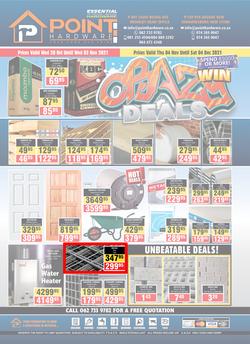 Point Hardware : Crazy Deals (20 October - 3 November 2021), page 1