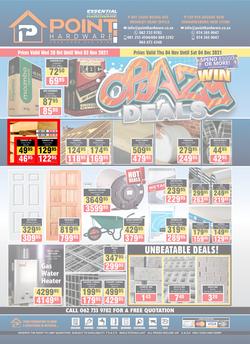 Point Hardware : Crazy Deals (20 October - 3 November 2021), page 1