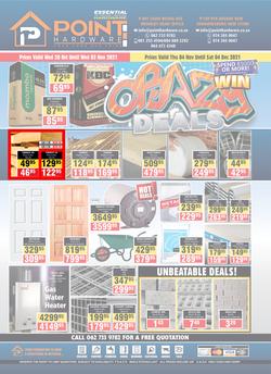 Point Hardware : Crazy Deals (20 October - 3 November 2021), page 1