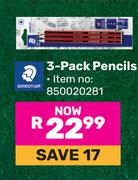 Staedtler 3-Pack Pencils 850020281