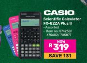 Casio Scientific Calculator FX-82ZA Plus II-Each