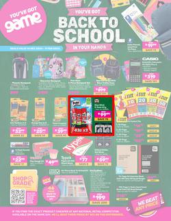 Game : Back To School (10 December - 11 February 2025), page 1