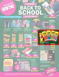 Game : Back To School (10 December - 11 February 2025), page 1