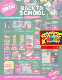 Game : Back To School (10 December - 11 February 2025), page 1