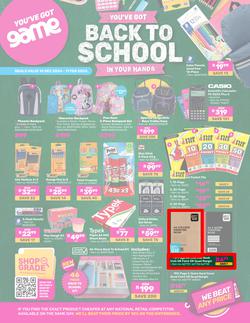 Game : Back To School (10 December - 11 February 2025), page 1