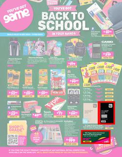 Game : Back To School (10 December - 11 February 2025), page 1