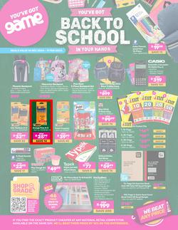 Game : Back To School (10 December - 11 February 2025), page 1