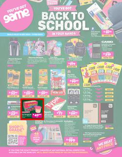 Game : Back To School (10 December - 11 February 2025), page 1
