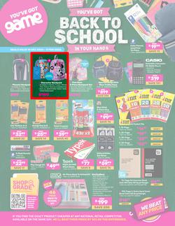 Game : Back To School (10 December - 11 February 2025), page 1