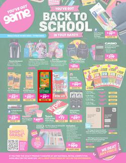 Game : Back To School (10 December - 11 February 2025), page 1