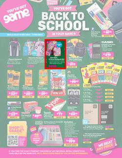 Game : Back To School (10 December - 11 February 2025), page 1