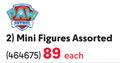 Paw Patrol Mini Figures Assorted-Each