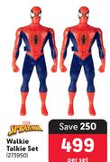 Spiderman Walkie Talkie Set-Per Set