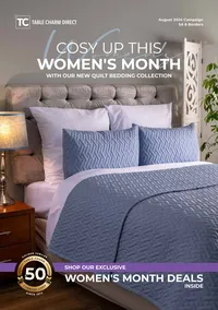 Table Charm Direct : Cosy Up This Women's Month (1 August - 31 August 2024)