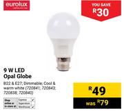 Eurolux 9W LED Opal Globe